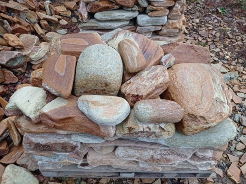 Златолит жёлтый, жёлто-зелёный глыбки и валуны для ланшафтного дизайна купить в Кубинке