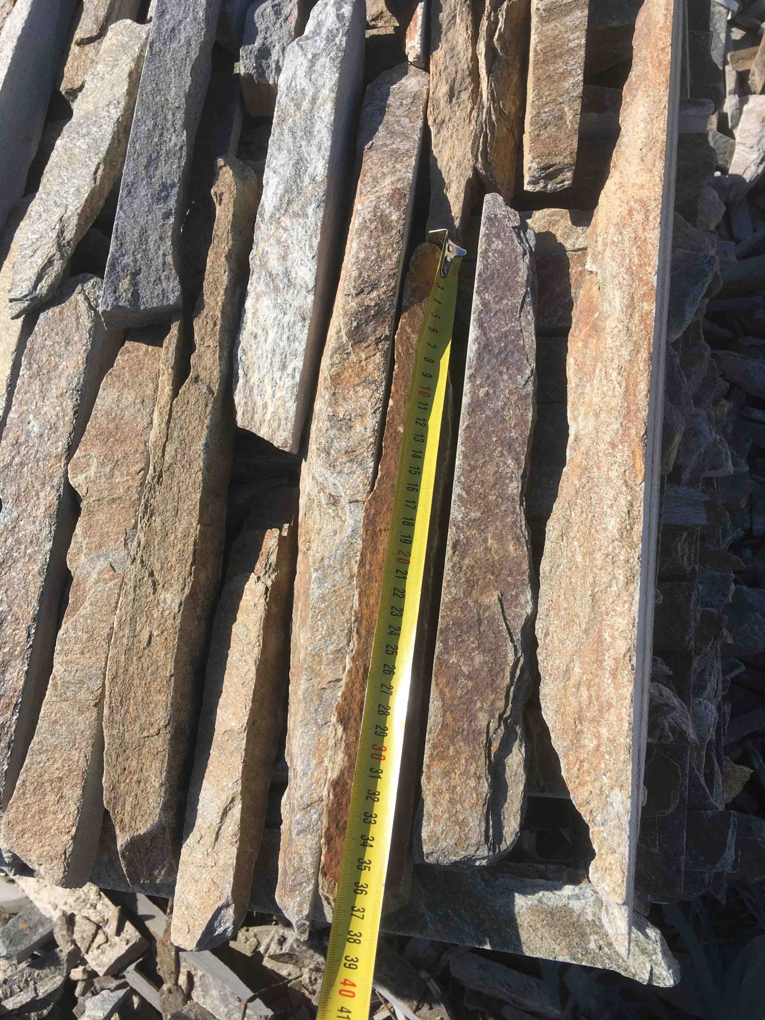 Горбушка златолит мультиколор для облицовки купить в Кубинке